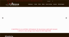 Desktop Screenshot of hotelalcova.com